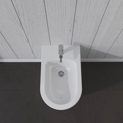 DURAVIT B.2 Einhebel-Bidetmischer Chrom 127 mm mit Zugstangen-Ablaufgarnitur