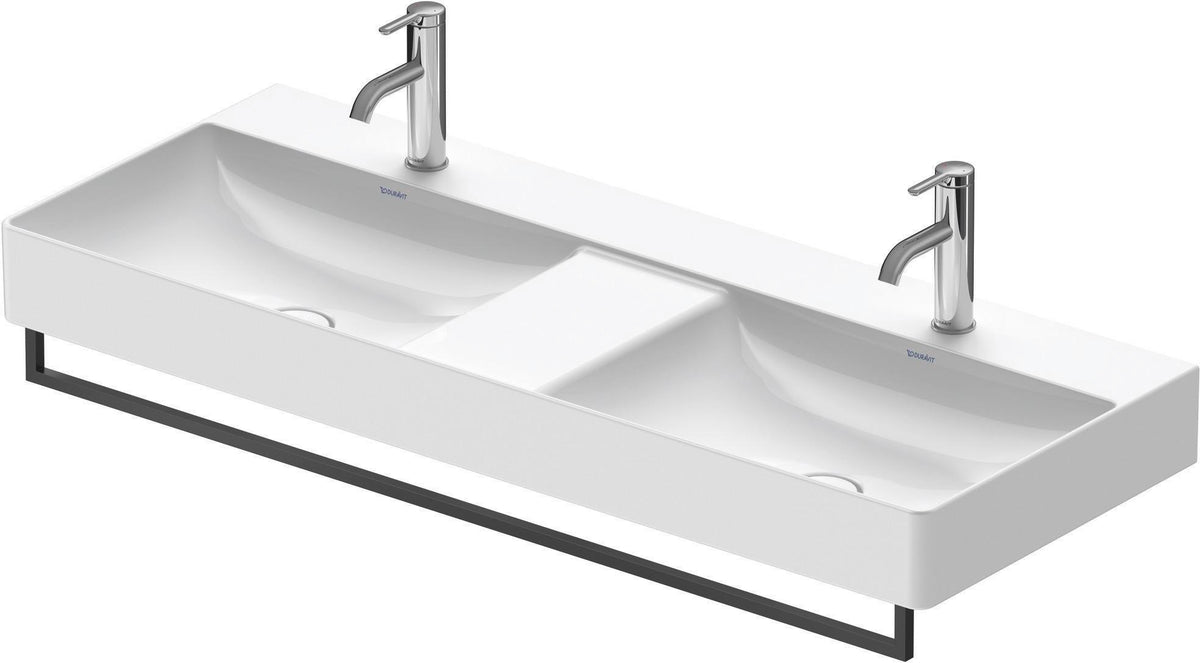 DURAVIT Universal Handtuchhalter Chrom 941 mm – 1 Arm, eckiges Design