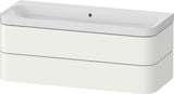 Duravit Happy D.2 Waschtischset 1175 mm wandhängend mit Tip-on Technik und Soft-Close