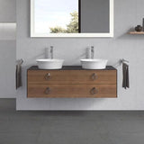 DURAVIT White Tulip Waschtischunterbau 1300 mm, 2 Schubkästen, wandhängend, Weiß Seidenmatt