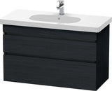 DURAVIT DuraStyle Waschtischunterbau 1000 mm wandhängend, 2 Schubkästen, weiß matt