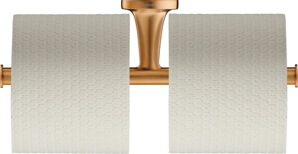 DURAVIT Starck T Papierrollenhalter Chrom für 2 Rollen – verdeckte Befestigung