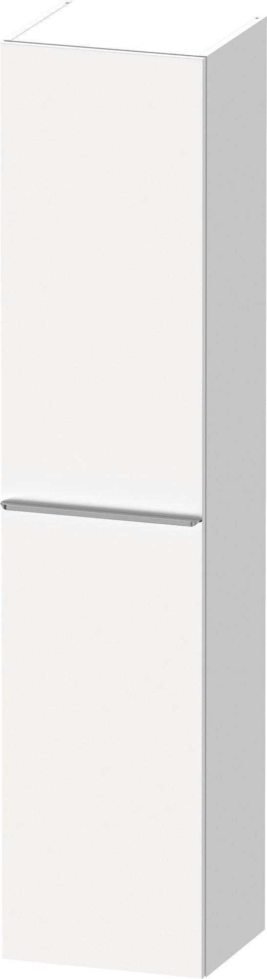 DURAVIT D-Neo Hochschrank 400x360x1760 mm, 1 Tür links, Eiche Schwarz – Matt, Soft-Close