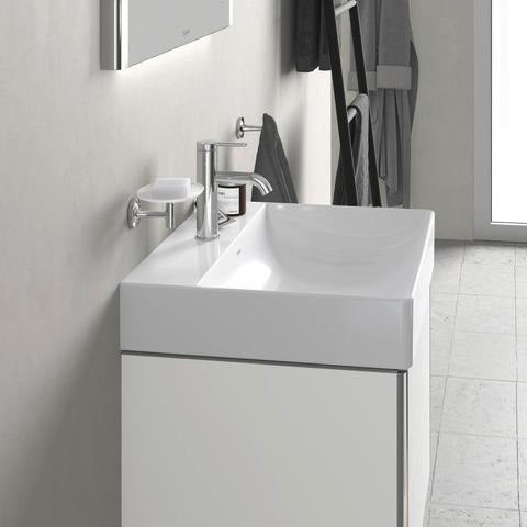 Duravit DuraSquare Waschtisch 600 mm weiß mit Hahnloch ohne Überlauf für Wandmontage