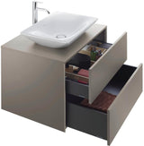 DURAVIT C.1 Einhebel-Waschtischmischer L ohne Zugstange, Schwarz Matt, 136 mm Ausladung