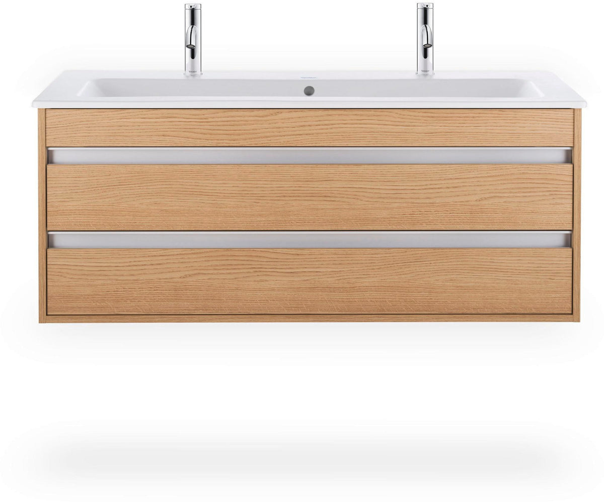 Duravit C.1 Einhebel-Waschtischmischer M mit Zugstange, Schwarz Matt