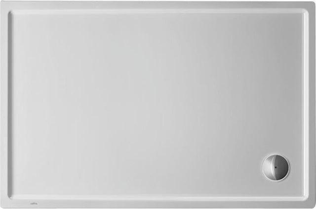 DURAVIT Starck Slimline Duschwanne 1200x800x55 mm Weiß Sanitäracryl von Philippe Starck
