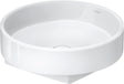 Duravit Balcoon Aufsatzbecken 450x450 mm weiß geschliffen mit Ablaufventil