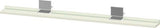 DURAVIT Sivida Spiegelablage 1280x115x35 mm – Chrom/Weiß Matt, inkl. Befestigungsmaterial