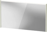 DURAVIT D-Code Spiegel 1200x700 mm mit LED-Beleuchtung, Basalt Matt – Wandhängend