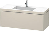 Duravit L-Cube Waschtischset 1200x480mm mit Vero Air Möbelwaschtisch, wandhängend, ohne Überlauf