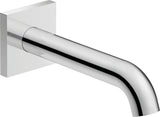 DURAVIT C.1 Wanneneinlauf eckig 205mm Schwarz Matt – Wandmontage mit Strahlregler
