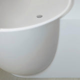 DURAVIT Luv Eckbadewanne 1850x950 mm Mineralguss Weiß Matt – 2 Rückenschrägen, Ecke links
