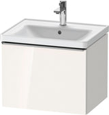 DURAVIT D-Neo Waschtischunterbau 584 mm betongrau matt mit 1 Auszug und Soft-Close