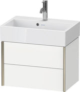 Duravit XViu Waschtischunterbau 584 mm 2 Schubkästen Compact s-matt