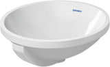DURAVIT Architec Einbauwaschtisch 400 mm, weiß, mit Überlauf, ohne Hahnloch