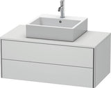 Duravit XSquare Waschtischunterbau 1000 mm – wandhängend, 2 Schubkästen, s-matt