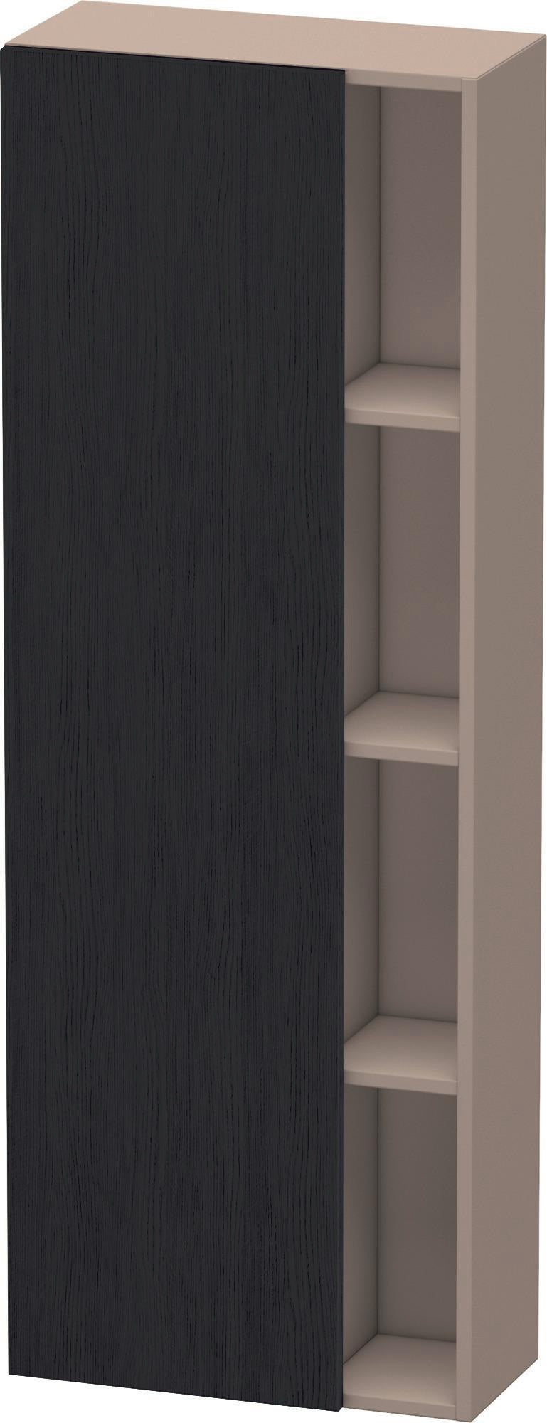 DURAVIT DuraStyle Hochschrank 1400 mm, 1 Tür links, weiß matt – wandhängend mit Soft-Close