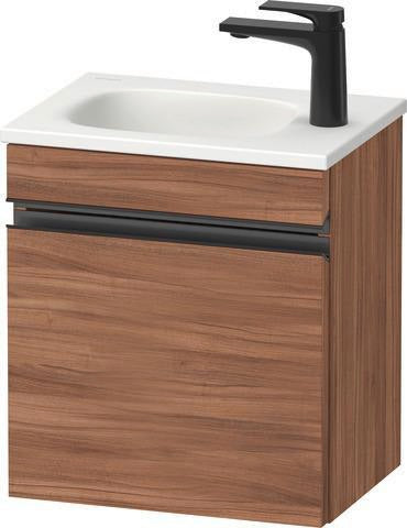 DURAVIT Sivida Waschtischunterbau 400x440x295mm, 1 Tür rechts, Chrom/Graphit Matt