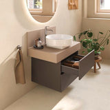 Duravit Balcoon Aufsatzbecken 450x450 mm weiß geschliffen mit Ablaufventil
