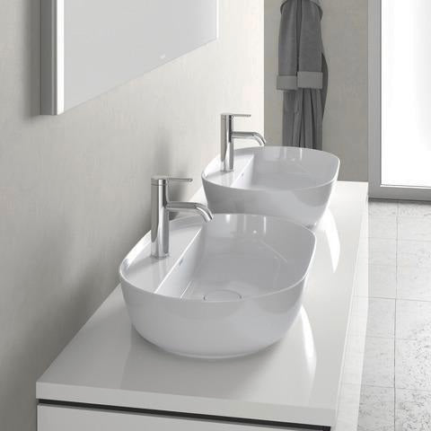 Duravit L-Cube Konsolenwaschtischunterbau 820 mm betongrau matt, 1 Auszug, wandhängend