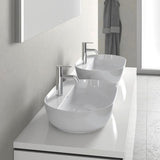 Duravit L-Cube Konsolenwaschtischunterbau 820 mm betongrau matt, 1 Auszug, wandhängend