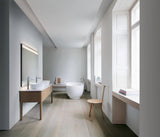 DURAVIT C.1 Einhebel-Waschtischmischer XL 166 mm Schwarz Matt ohne Zugstange