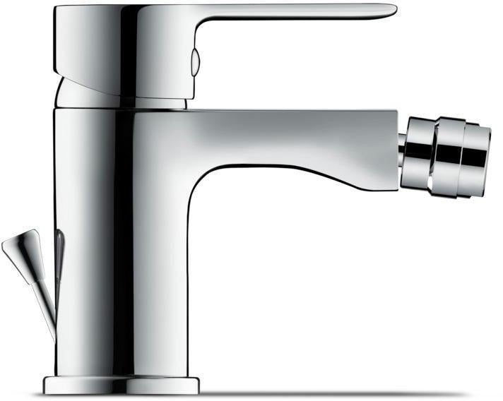 DURAVIT A.1 Einhebel-Bidetmischer mit Zugstangen-Ablaufgarnitur, chrom, Ausladung 118 mm