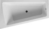 DURAVIT Paiova Badewanne 1700x1000 mm Einbau mit Acrylverkleidung, Rückenschräge links, Weiß