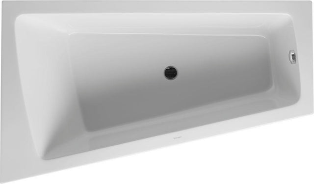 DURAVIT Paiova Badewanne 1700x1000 mm Einbau mit Acrylverkleidung, Rückenschräge links, Weiß