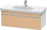 DURAVIT DuraStyle Waschtischunterbau 1000 mm wandhängend mit 1 Auszug und Soft-Close in Weiß Matt