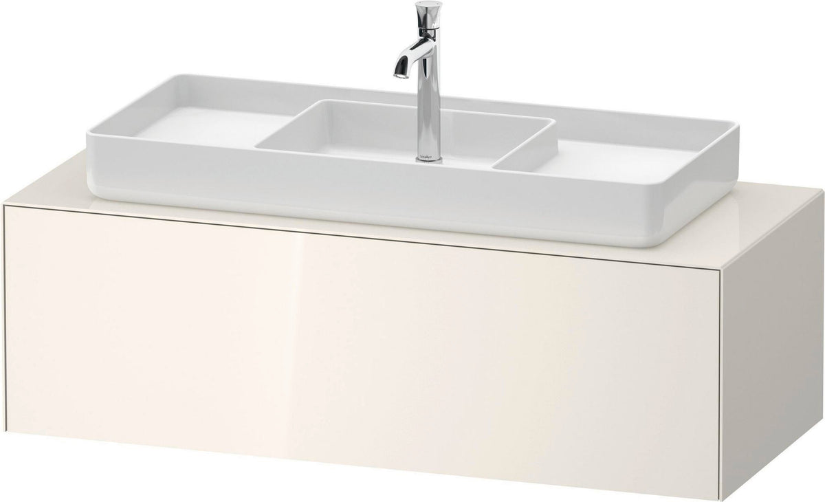 Duravit White Tulip Waschtischunterbau 1300 mm Nussbaum Mitte von Philippe Starck
