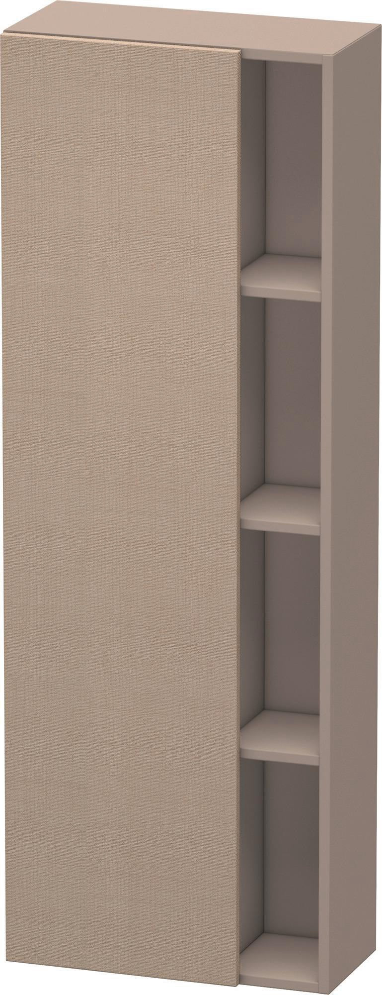 DURAVIT DuraStyle Hochschrank 1400 mm, 1 Tür links, weiß matt – wandhängend mit Soft-Close