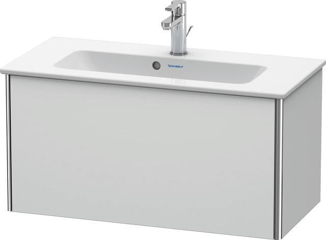 Duravit XSquare Waschtischunterbau 810 mm – wandhängend, Seidenmatt, für ME by Starck