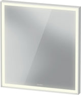 DURAVIT L-Cube Lichtspiegel 650x700 mm, graphit matt, LED, Sensorschalter, IP44