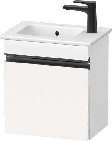 DURAVIT Sivida Waschtischunterbau 400 mm Nussbaum – Wandhängend, 1 Tür, Dämpfung