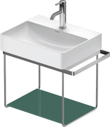 DURAVIT DuraSquare Glaseinleger 470x310 mm – Sicherheitsglas-Ablage in Jade