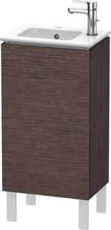 Duravit L-Cube Waschtischunterbau stehend 294x420x704mm mediterrane eiche 1 Tür links