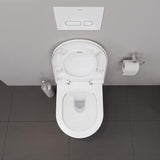 DURAVIT D-Neo Wand-Tiefspül-WC 540 mm spülrandlos weiß inkl. Durafix