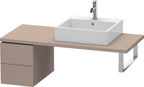 2 Schubkästen / sonstige / US für Konsole L-Cube 400x320x548mm 2 Schubkästen, Basalt Matt