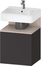 graphit supermatt / Nische taupe matt / anthrazit