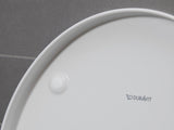 Duravit No.1 WC-Sitz aus Duroplast mit Edelstahl-Scharnieren, weiß glänzend, ohne Absenkautomatik