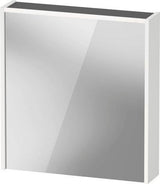 DURAVIT D-Code Spiegelschrank 650 mm, LED-Beleuchtung, Anschlag links, weiß