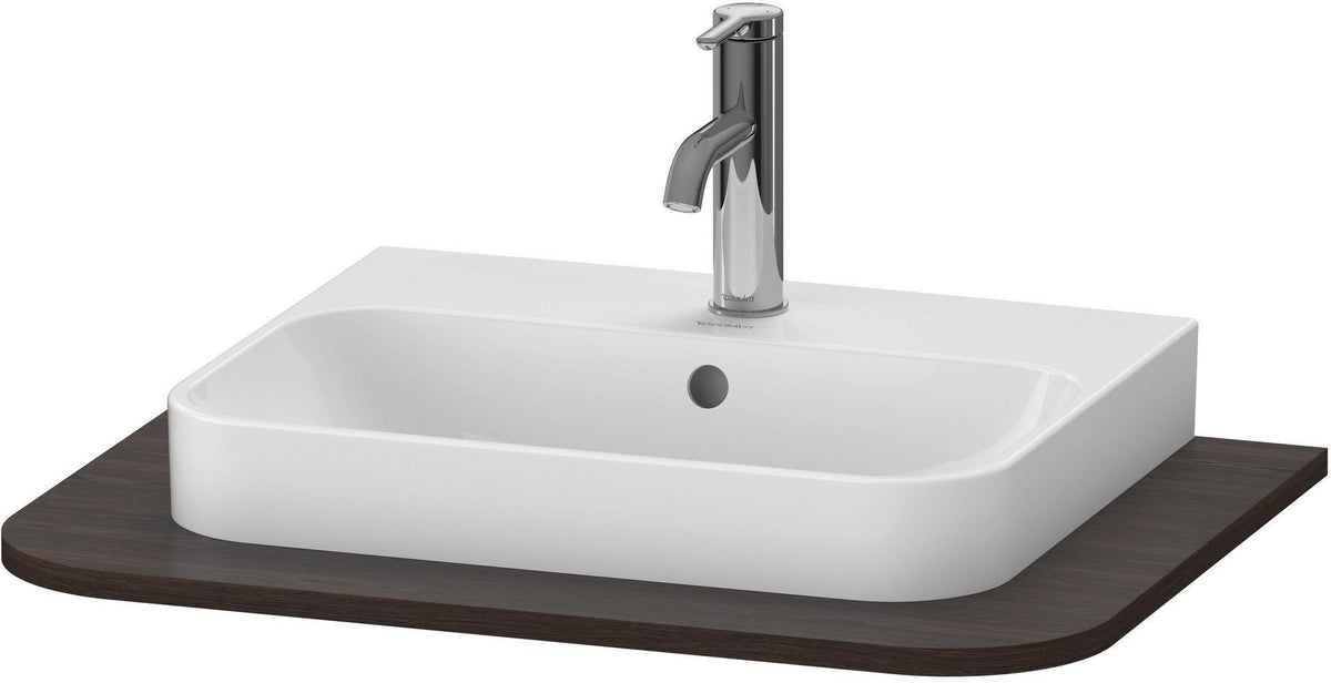 Duravit Konsole Happy D.2+ 650x480mm Weiß Hochglanz mit 1 Ausschnitt