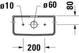 DURAVIT Spülkasten D-Neo Weiß mit Dual Flush 4,5/3 L, Wasseranschluss links/rechts