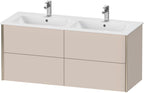 taupe matt / Spanplatte / 4Schubk.,champ.matt/taupe