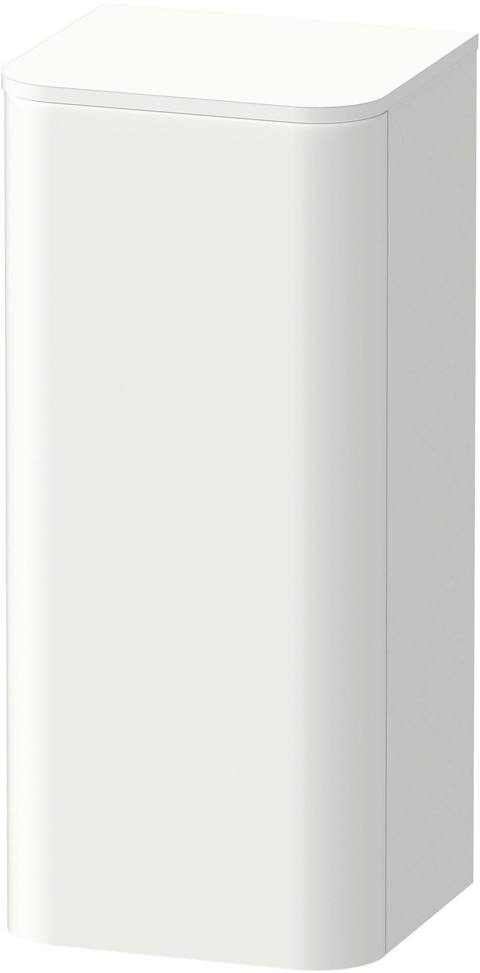 DURAVIT Happy D.2 Halbhochschrank 400 mm taupe supermatt mit Tip-on und Soft-Close