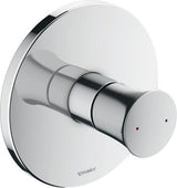 DURAVIT White Tulip Einhebel-Brausemischer Unterputz mit Keramikmischsystem in Chrom