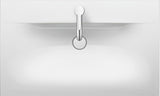 Duravit Viu Möbelwaschtisch 830 mm, weiß, mit Überlauf und Hahnlochbank