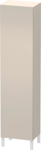 DURAVIT L-Cube Hochschrank 500 mm, 1 Tür rechts, Leinen – Wandhängend